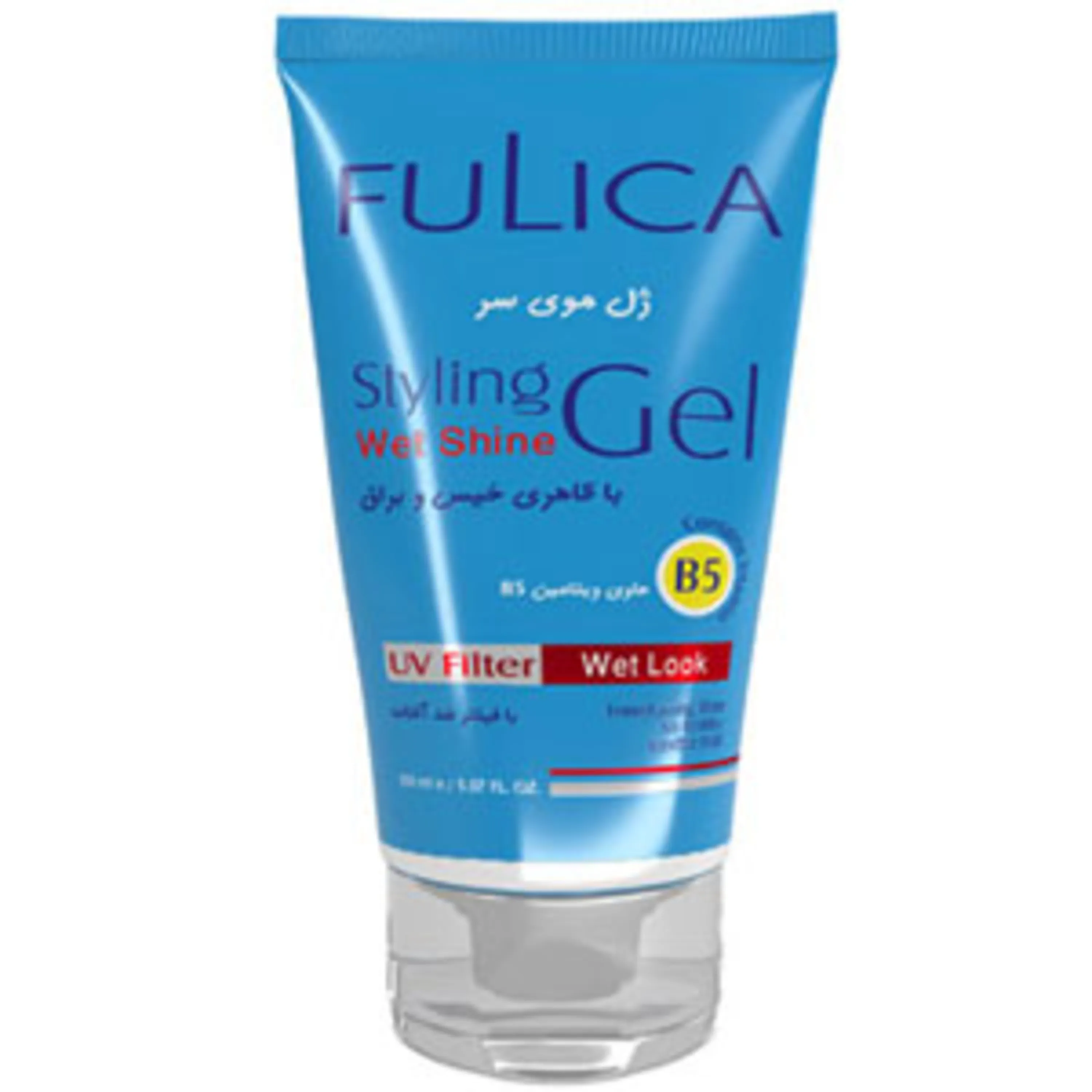 ژل موی سر با ظاهری خیس و براق فولیکا150میل  fulica styling gel wet shine